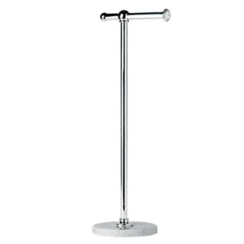 Lefroy Brooks Classic Edwardian Free Standing Toilet Paper Holder - Antique Gold