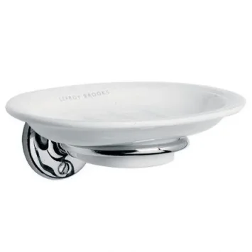 Lefroy Brooks White China Soap Dish For Lb4937