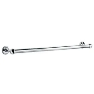 Lefroy Brooks Classic Edwardian 762mm Large Bore Towel Rail - Nickel