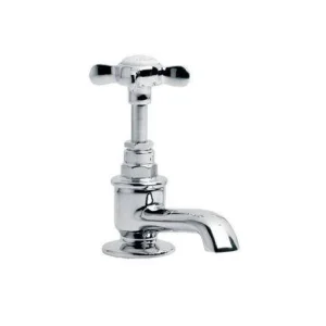Lefroy Brooks Classic Single Basin Pillar Tap - Nickel