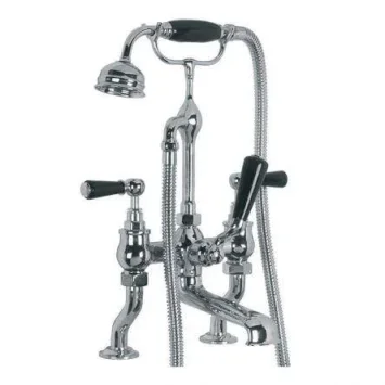 Lefroy Brooks Classic Black Lever D/m Bsm - Chrome