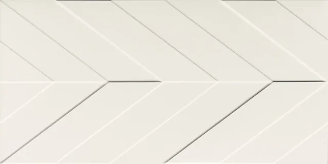 Marca Corona 4D 4D.CHEVRON WHITE MATT 40x80 | 16"x32" | 8,5 mm Embossed detail view - Image 2