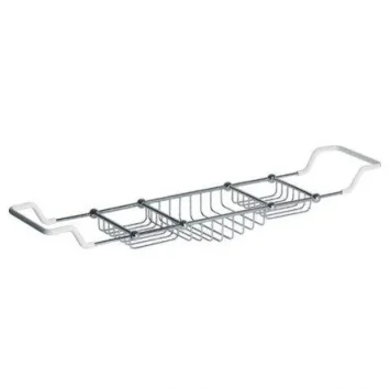 Lefroy Brooks Classic Edwardian Over Bath Rack - Chrome