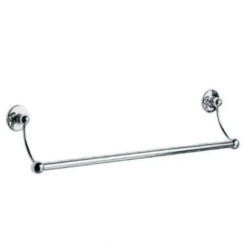 Lefroy Brooks Classic Edwardian 508mm Towel Rail - Nickel