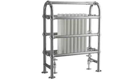 Vogue Originals Arcadia - BR Towel Radiator Dual Energy - Chrome 850X600 product image - Image 1