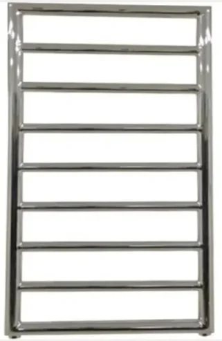 Vogue Smooth II Towel Radiator Dual Energy - Chrome 800X400 product image - Image 1