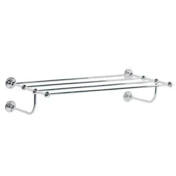 Lefroy Brooks Classic Towel Shelf - Chrome