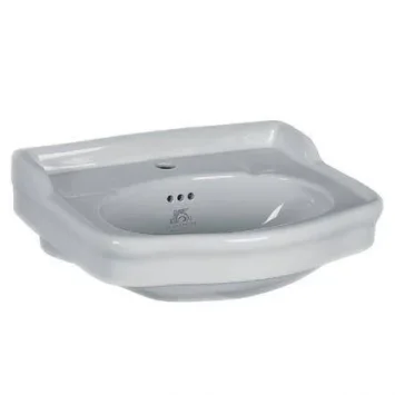 Lefroy Brooks La Chapelle 57cm 1 Tap Hole Basin - White