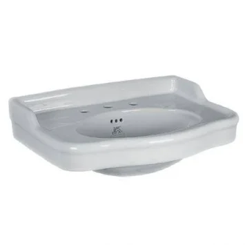 Lefroy Brooks La Chapelle 72cm Basin 3 Tap Hole - White