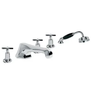 Lefroy Brooks Mackintosh D/m E/c 5h Bath Set - Chrome