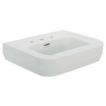 Lefroy Brooks Belle Aire 61cm Basin 3 Tap Hole - White