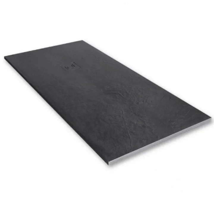 Merlyn Truestone Rectangle Tray Pure Black 1200 X 900mm product image - Image 1