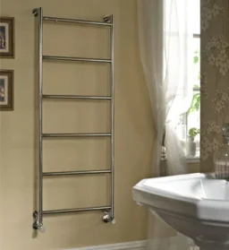 Vogue Vivid Towel Radiator Heating Only - Chrome 1250X650