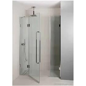 Showerlab View 05 Bespoke-inline Panel +door + Inline Panel 1800 X 2000
