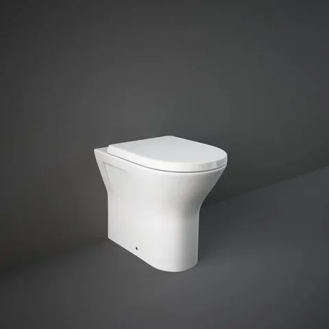 Rak Resort Extended Height 45cm Back To Wall Wc Pan product image - Image 1