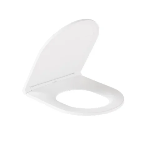 Vado Slimline Round Toilet Seat For Back-to-wall Wc White product image - Image 1