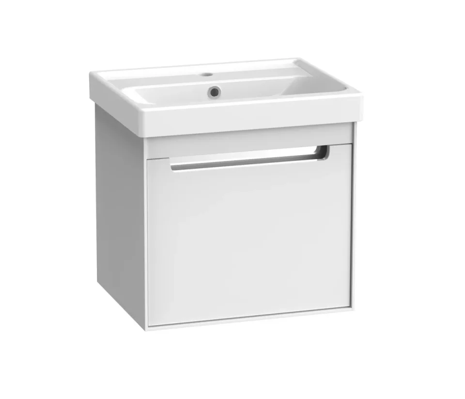 Tavistock Acumen 500 Wall Hung Unit - Gloss White (excl. Basin & Top) product image - Image 1