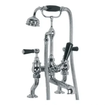 Lefroy Brooks Classic Black Lever D/m Bsm - Nickel