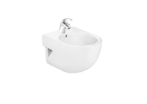 Roca Meridian-n Compact Wall Hung Bidet - 1 Taphole