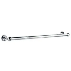 Lefroy Brooks Classic Edwardian 762mm Large Bore Towel Rail - Chrome