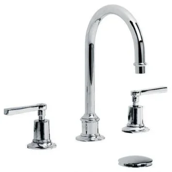 Lefroy Brooks Mackintosh Lever Tubular 3h Basin Mixer & Cuw - Chrome