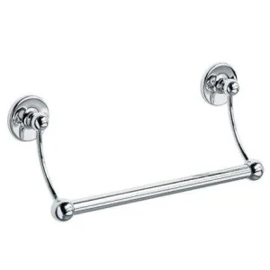 Lefroy Brooks Classic Edwardian 254mm Towel Rail - Nickel