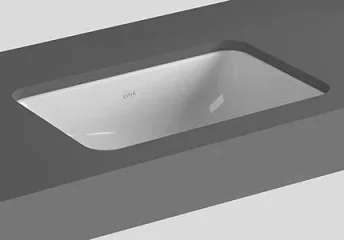 Vitra S20 Undercounter Basin 43cm Square 0th - White