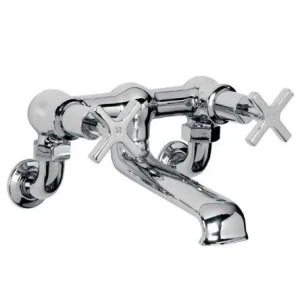 Lefroy Brooks Mackintosh W/m Bath Filler - Nickel