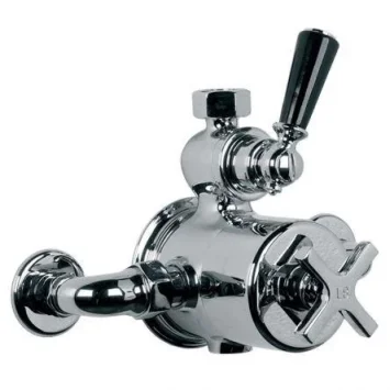 Lefroy Brooks Mackintosh Exp Dual Thermo Valve - Antique Gold
