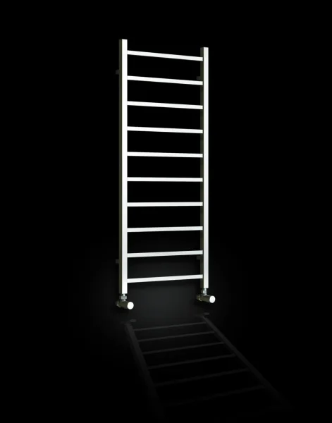 Reina Serena Designer Radiator - 800 X 500 Chrome