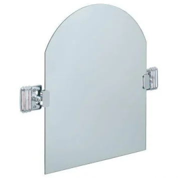 Lefroy Brooks Belle Aire Dome Top Tilting Mirror - Antique Gold