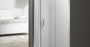 Merlyn 6 Series Sliding Door And Inline Panel - 1200mm Door 1265 X 1340mm