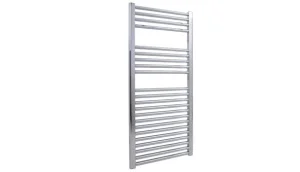 Vogue Focus (Straight) Towel Radiator Dual Energy - Chrome 1000X600
