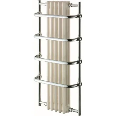 Vogue Sequel V Towel Radiator Heating Only - Chrome 1000X525
