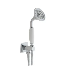 Just Taps Grosvenor Water Outlet And Holder With Hand-Shower Chrome