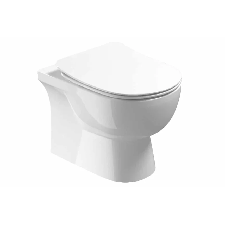 Saneux Austen Slim-line Soft Close Seat & Cover (for 50070, 50074, 50077, 66070 & 66074) detail view - Image 2