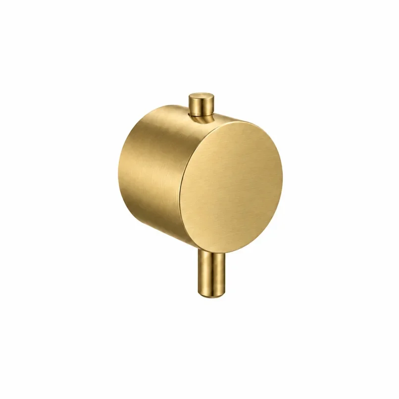 Saneux Cos Thermostatic Handle - Classic - Brushed Brass product image - Image 1