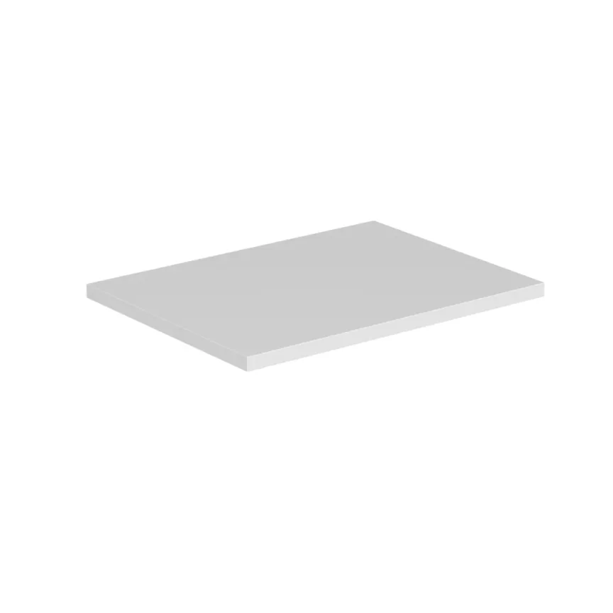 Saneux Austen 50cm Countertop - Gloss White detail view - Image 2