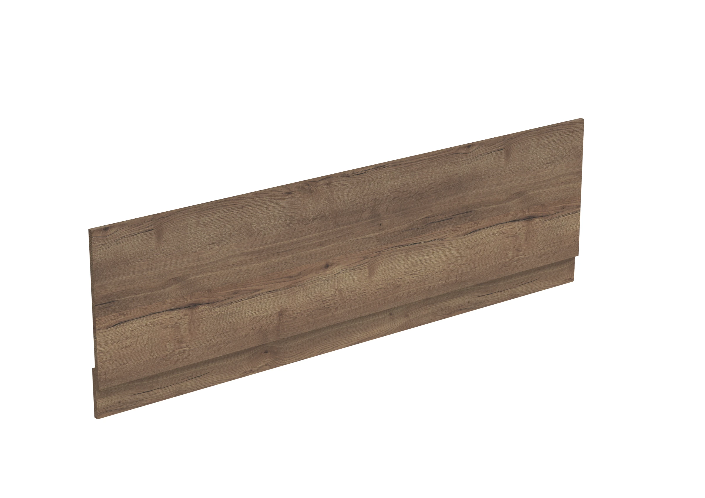Saneux Agua Maison 1700x480mm Bath Panel & Plinth - English Oak