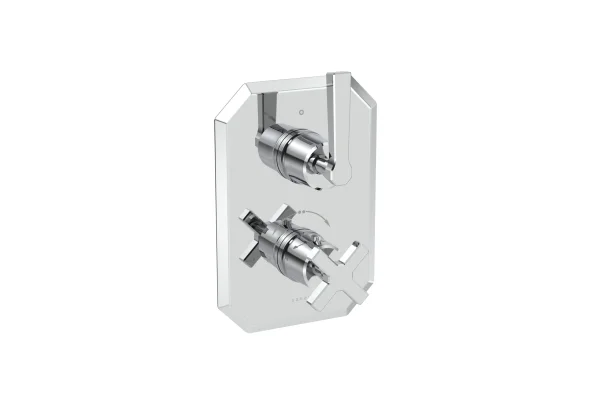 Saneux Cromwell 1 Way Lever Handle & Plate Finish Kit (for Cr019l) - Chrome