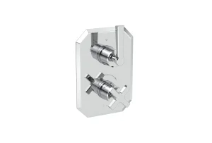 Saneux Cromwell 1 Way Lever Handle & Plate Finish Kit (for Cr019l) - Chrome