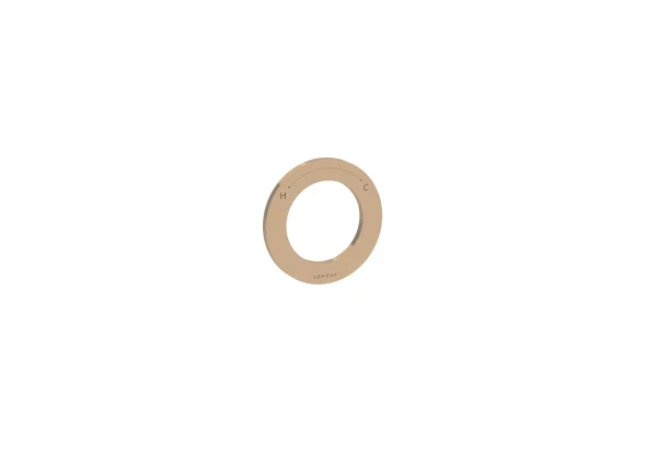 Saneux Cos - Ring Valve - Thermostatic Ring & Shroud - Brushed Bronze