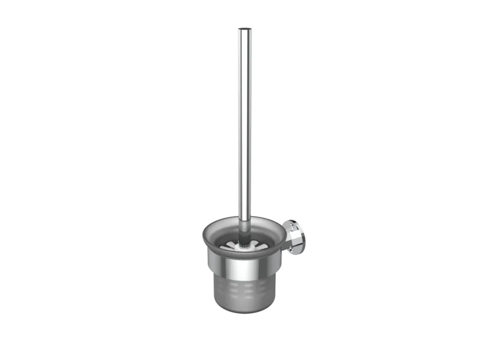 Saneux Cromwell Toilet Brush & Holder - Chrome product image - Image 1