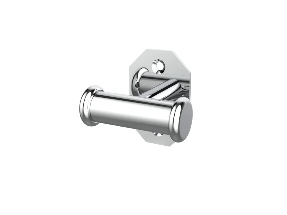 Saneux Cromwell Double Robe Hook - Chrome product image - Image 1