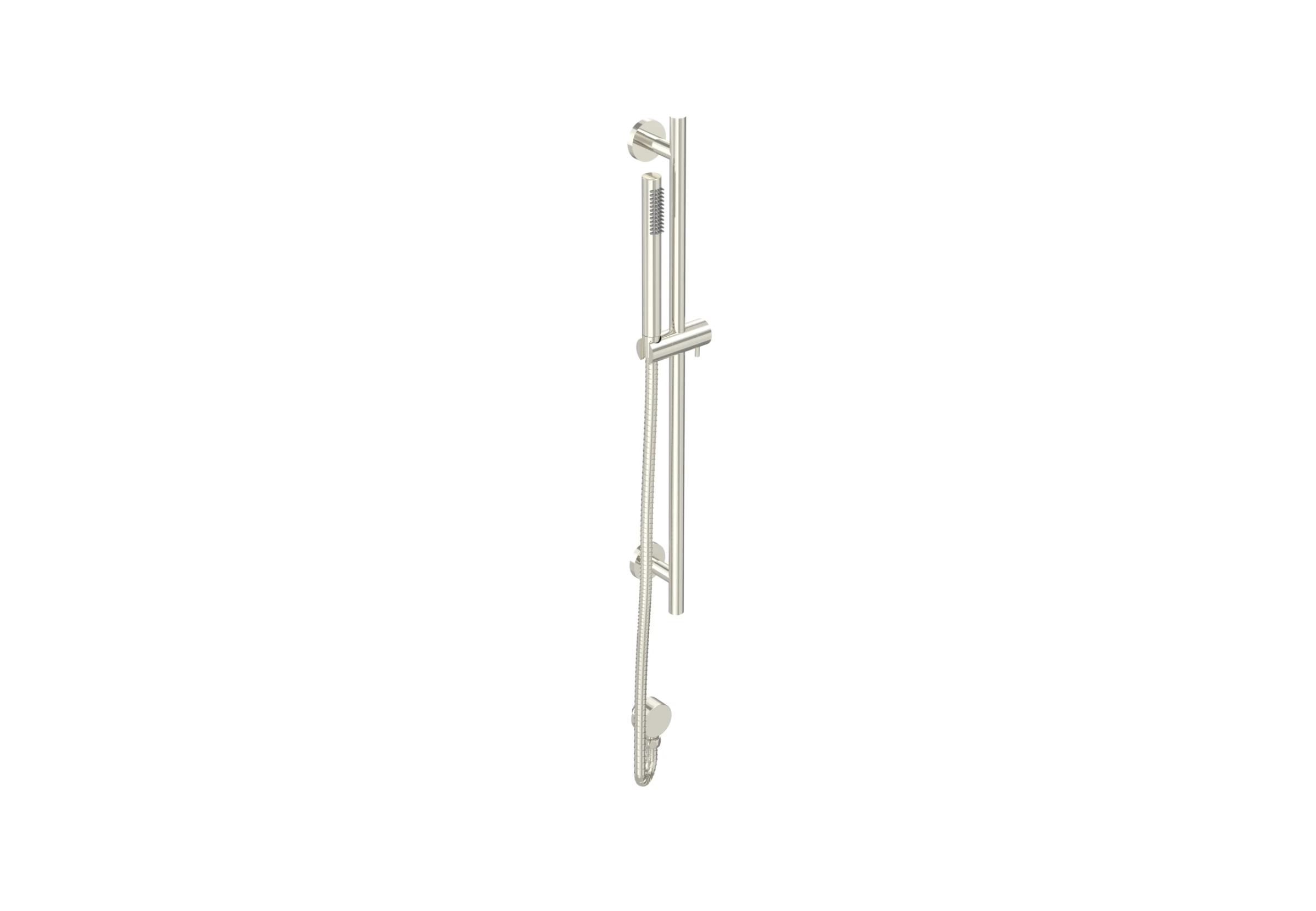 Saneux Cos Slider Rail Kit - W/ Slim Handset & Slider Rail & 150cm Hose - Brushed Nickel