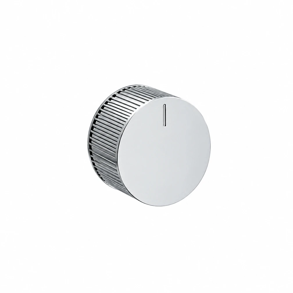 Saneux Cos Diverter Handle - Fluted - Chrome