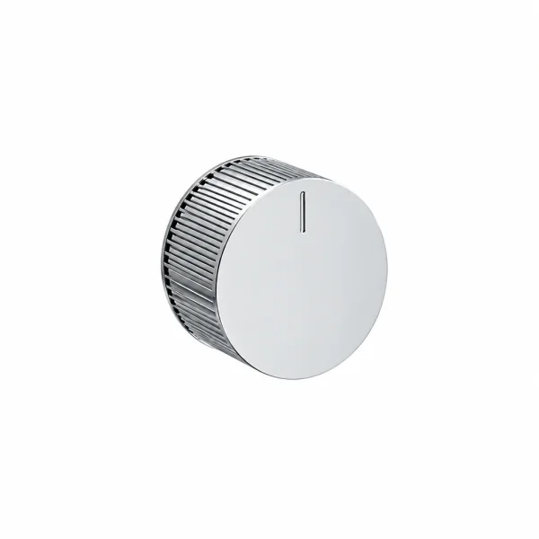 Saneux Cos Diverter Handle - Fluted - Chrome