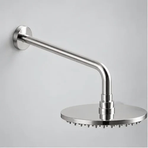 Ava Round 250mm Shower Head (8mm Thickness) - Polished Stainless Steel detail view - Image 15