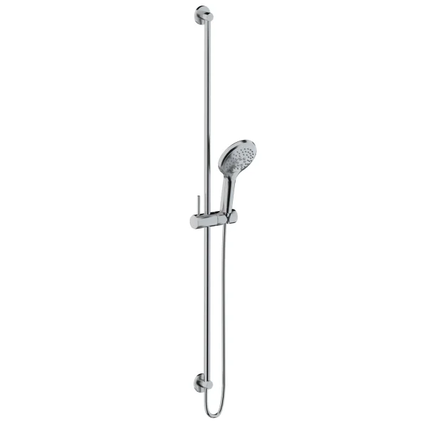 AVA Round Integrated Slide Rail Kit with Multi Function Hand Shower