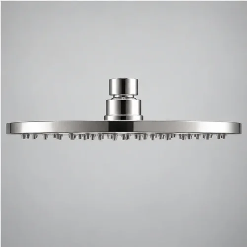 Ava Round 250mm Shower Head (8mm Thickness) - Polished Stainless Steel detail view - Image 16